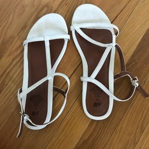 H&M White Sandals